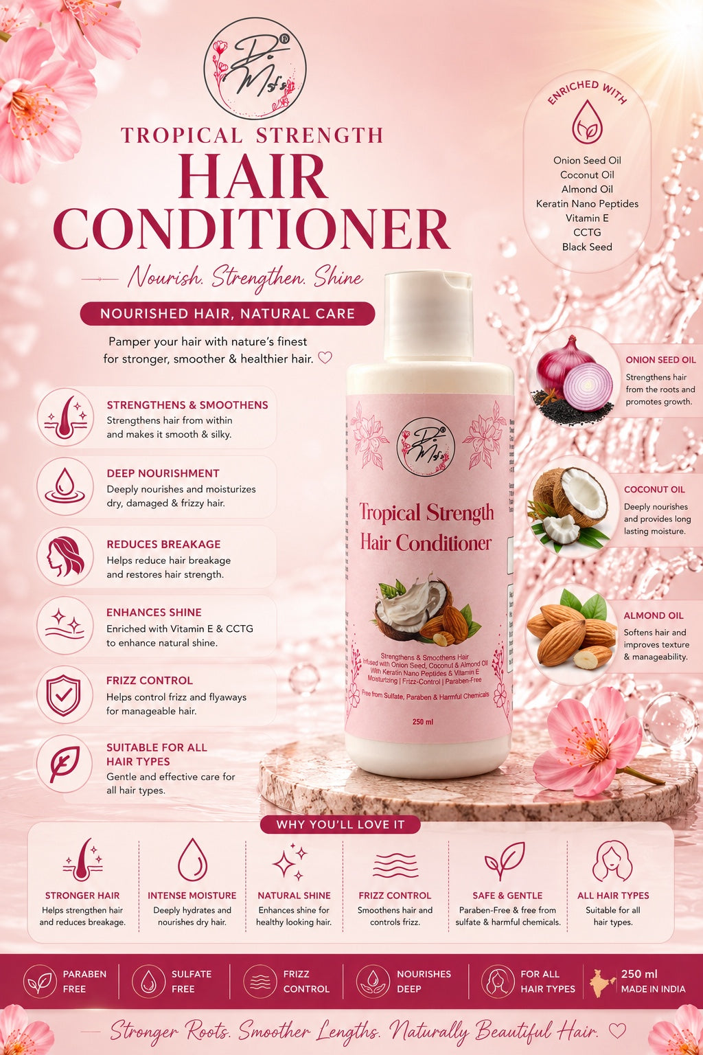 Demaf's Tropical Strength Hair Conditioner