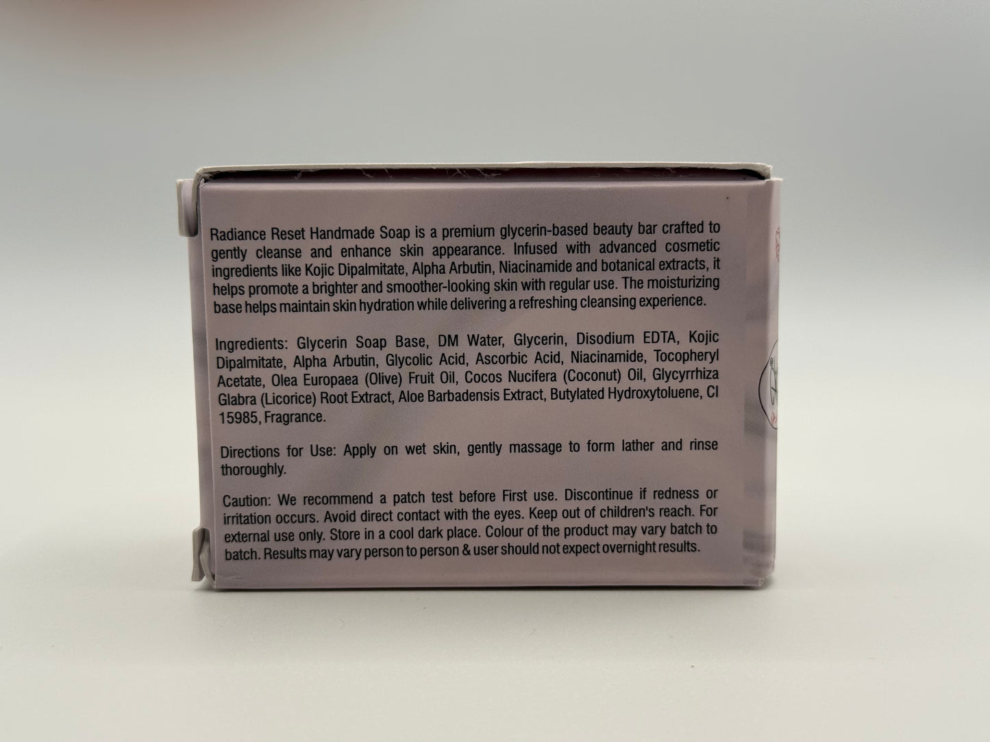 Demaf's SunFade Radiance Reset Soap