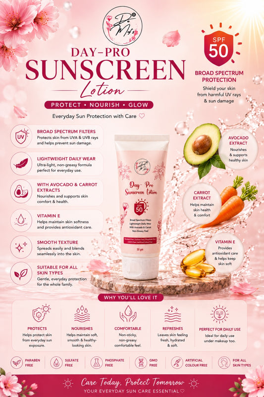 Demaf's Day-Pro Sunscreen Lotion SPF 50