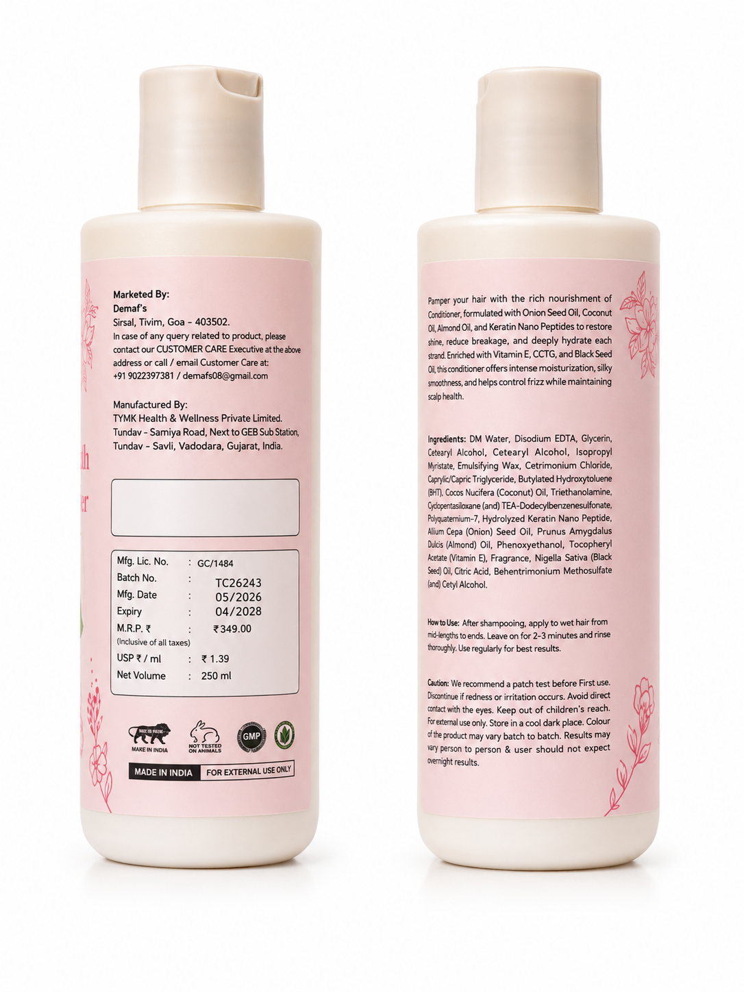 Demaf's Tropical Strength Hair Conditioner