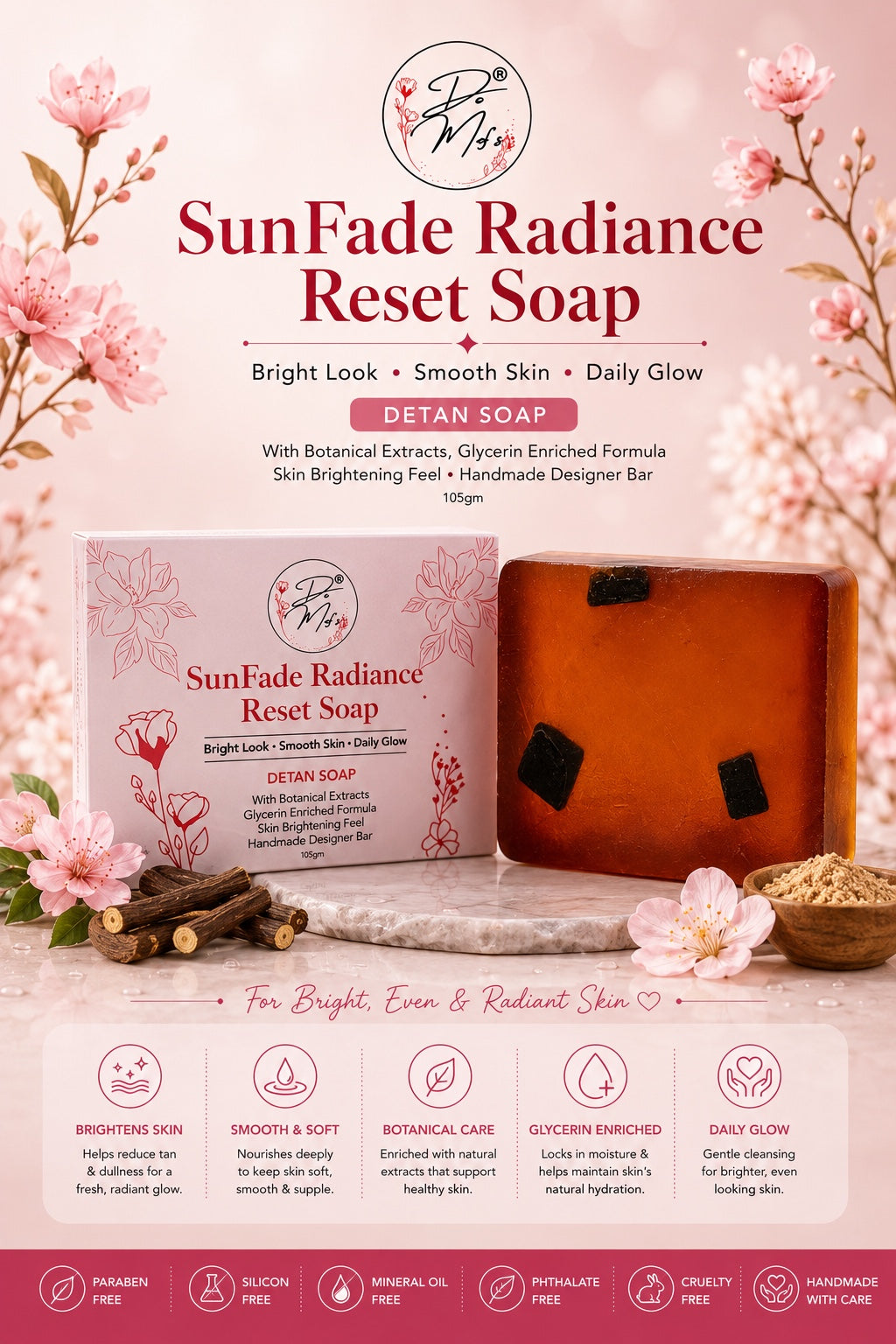 Demaf's SunFade Radiance Reset Soap