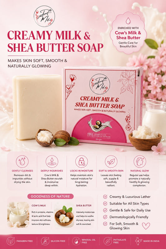 Demaf's Creamy Milk & Shea Butter Soap